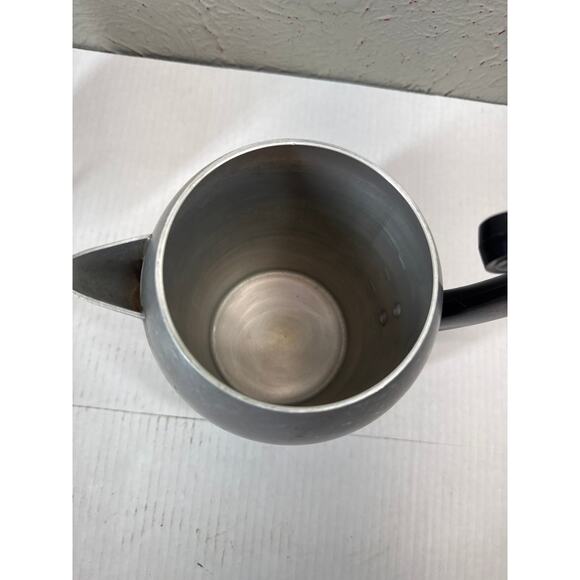 Wear-Ever 2328 Hallite Aluminum Percolator Coffee Pot Turquoise USA Vtg Atomic - Picture 6 of 7